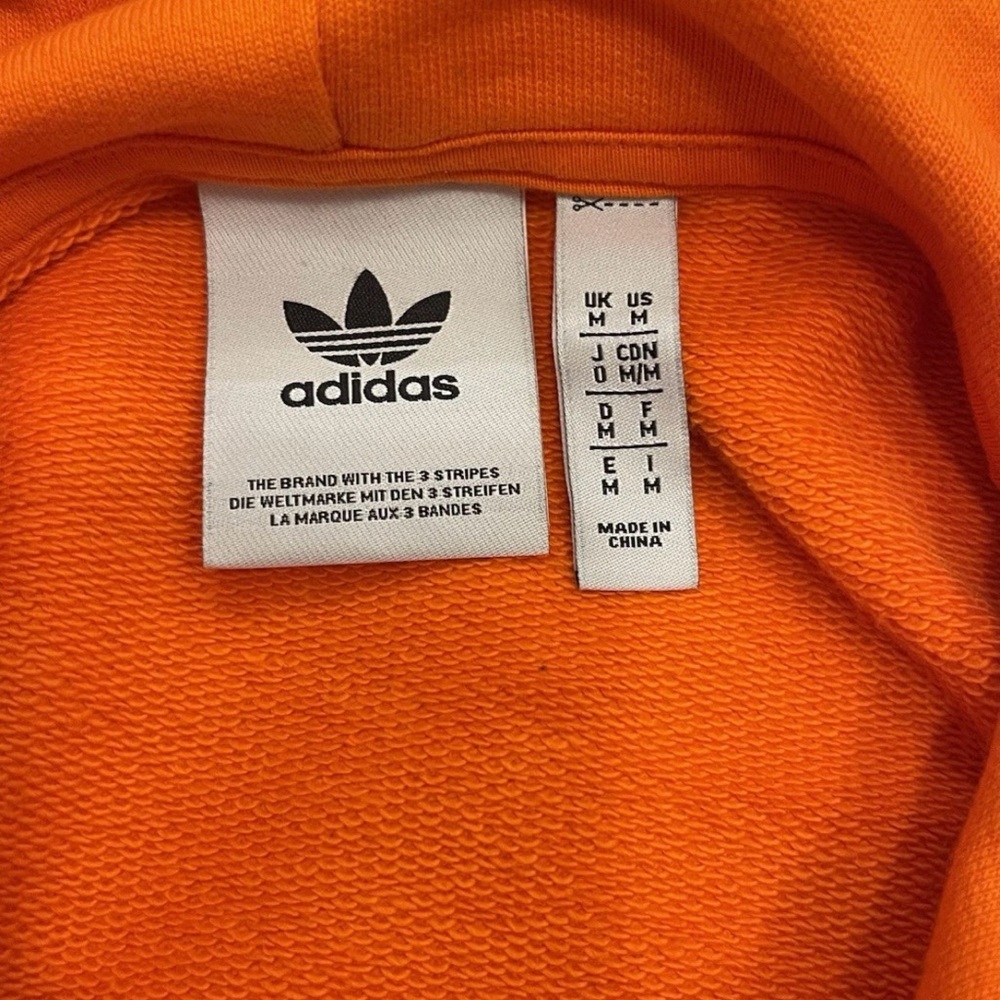 Adidas x Sean Wotherspoon Hoodie Orange Pullover Men’s Medium HI3303 - Picture 3 of 8